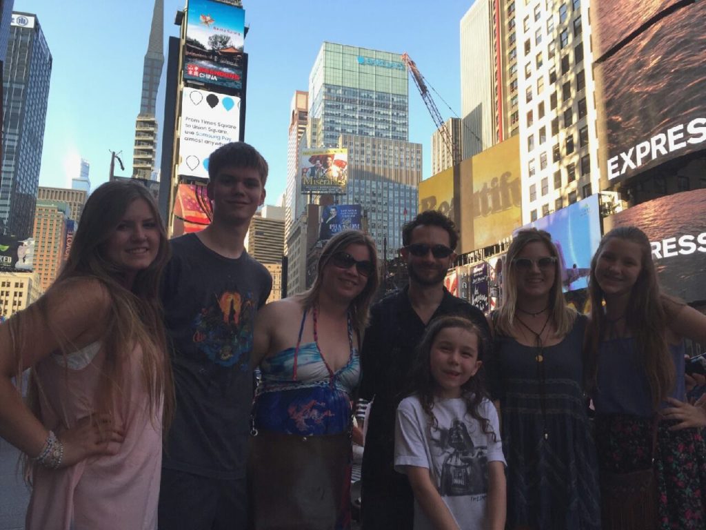 Helena and family now