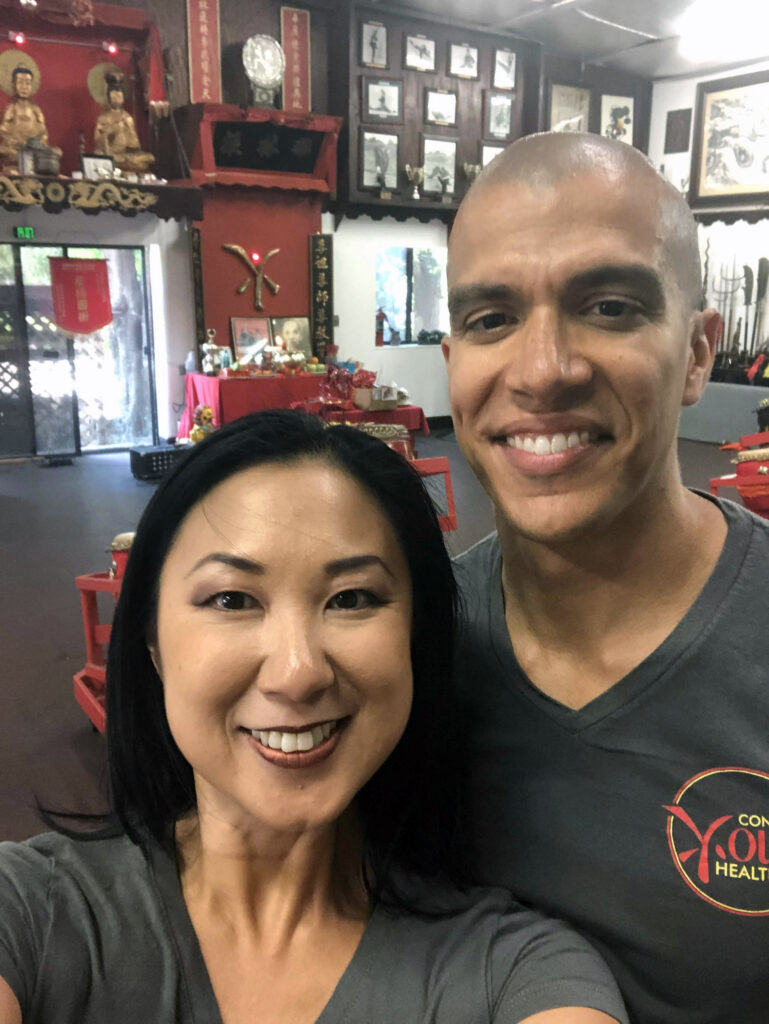 Mimi Chan and Oscar Agramonte