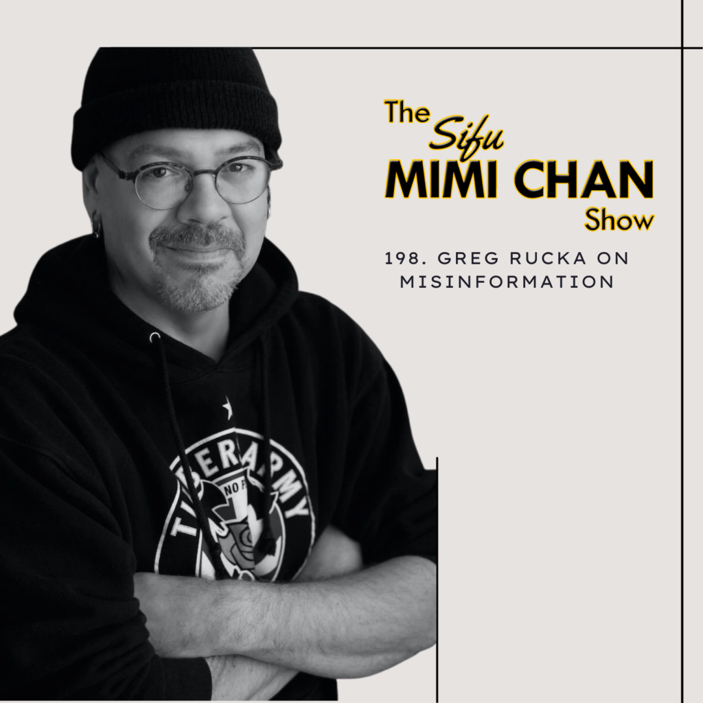 Greg Rucka on misinformation