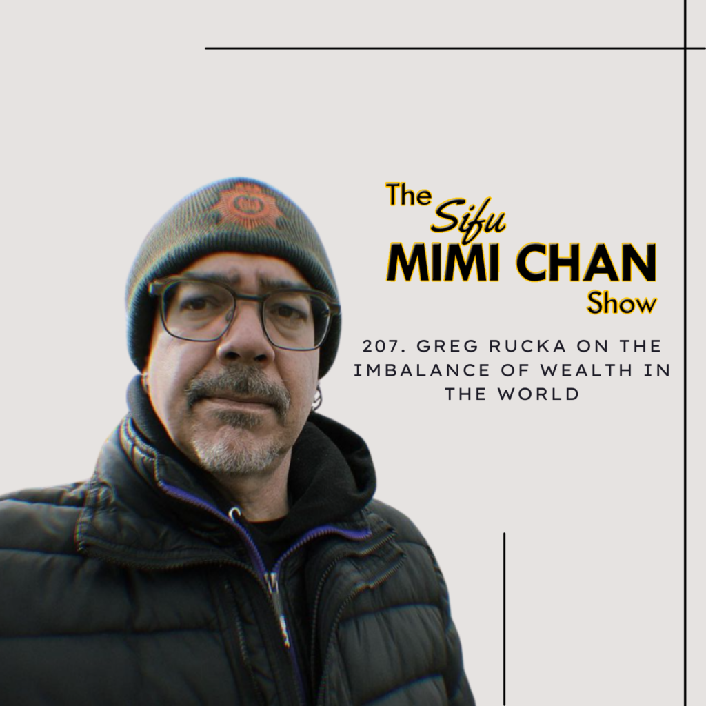 Greg Rucka on the imbalance of wealth in the world